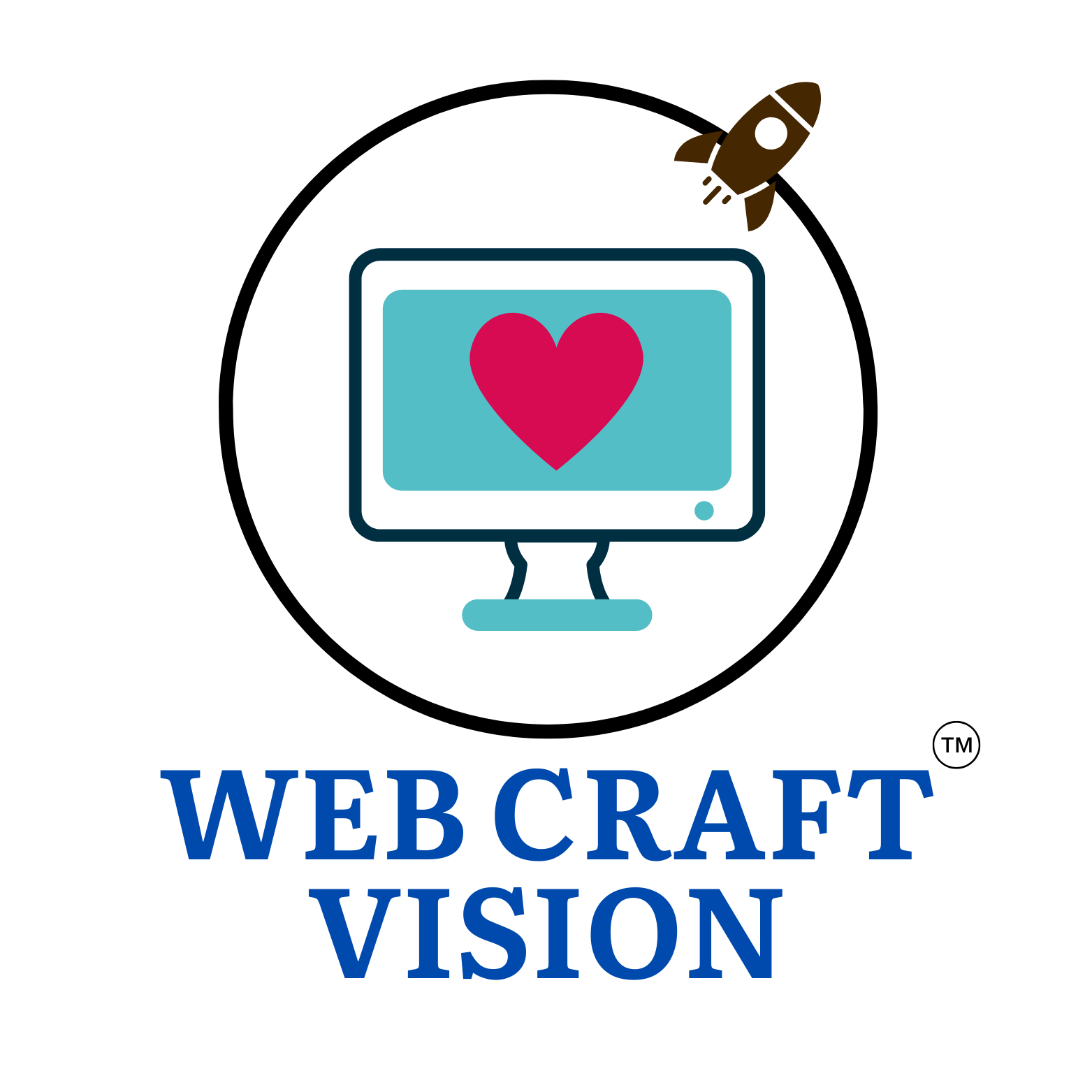 Graphic Designing Webcraft Vision Brand